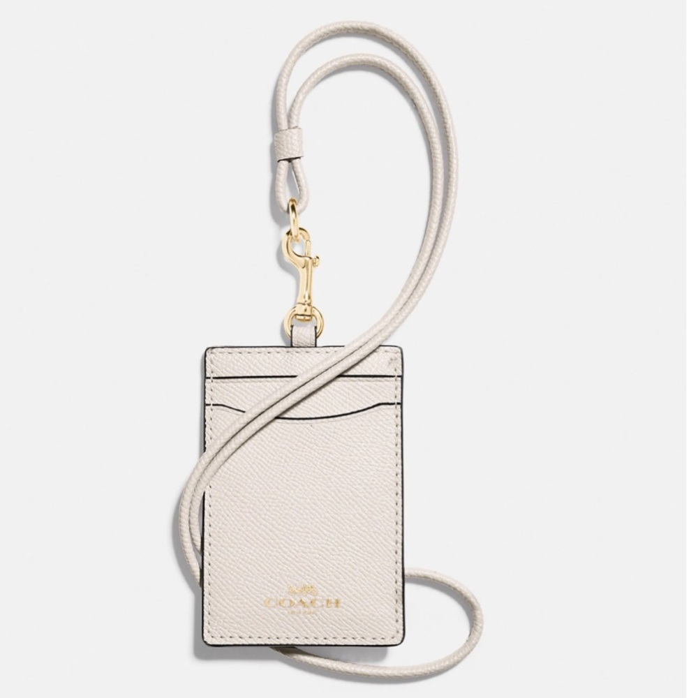 Coach ID Lanyard Wristlet